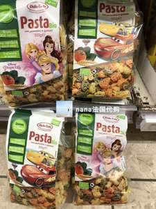 法国采购 Pasta Bio有机蔬菜卡通面条宝宝儿童意大利面300g