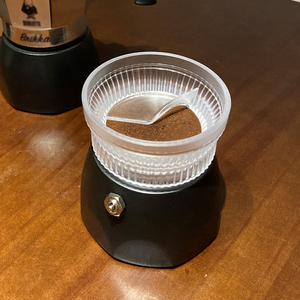 摩卡壶布粉器双阀单阀通用咖啡配件防飞粉圈填粉防撒接粉器食品级