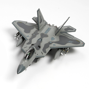 1:72特尔博F22模型合金F-22猛禽隐身飞机模型战斗机仿真航模成品