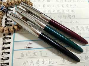 英雄616钢笔大号英雄钢笔上海原厂产英雄老钢笔三色经典老国笔