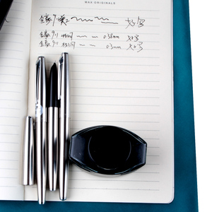 金豪经典911金属钢笔全钢特细钢笔办公练字书写签字笔铱金笔正品