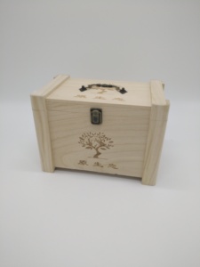 普洱散料毛茶老茶头茶叶收纳箱实木普洱包装盒木质桐木木制盒
