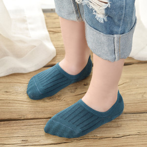 5双防脱幼儿儿童袜子不起球隐形袜辽河船袜短袜男女小学生袜夏季