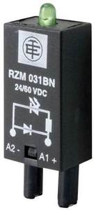 施耐德继电器插座保护模块续流二极管RZM031BN 24/60VD