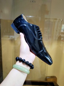 欧美AGZ CL低帮男鞋系带漆皮休闲运动鞋真皮皮鞋时尚潮流套脚单鞋