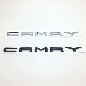 适用广汽第八代凯美瑞车标 CAMRY英文标字母标志后备尾箱标志贴标