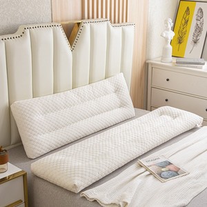 双人长枕头亲子情侣长款一体加长条枕家用夫妻枕1.2米1.5m1.8枕芯