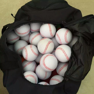 初学学生训练安全棒球垒球不伤人 9寸棒球11寸击打训练10只包邮
