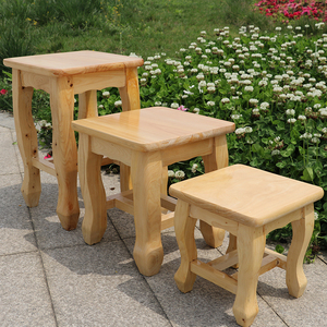实木虎脚凳老式木凳香柏木小方凳板凳原木凳子高凳成人矮凳换鞋凳