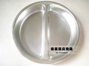 宇辉不锈钢圆形自助餐炉食物盘 餐盘 自助餐炉内胆分格盆 份数盆