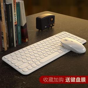 罗技雷蛇BOW航静音无线键盘鼠标套装笔记本台式电脑USB外接巧克力