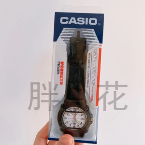 日本本土 CASIO卡西欧经典复古手表女表 黑色运动款