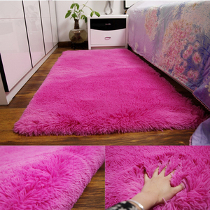 加厚可水洗绒毛地毯客厅茶几卧室满铺可爱床边毯榻榻米地垫可定制