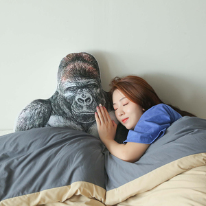 电影金刚男朋友抱枕毛绒玩具大猩猩床上睡觉枕头娃娃送女生日礼物