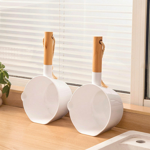 水勺厨房水瓢长柄塑料加厚大号高颜值舀水瓢水飘勺家用水漂舀水勺
