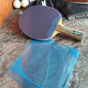 乒乓球拍静电保护膜涩套胶面防氧化胶皮增加粘性新款磨砂透明蓝膜