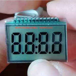 深圳厂家开模定制LCD液晶显示屏小尺寸段式单色液晶屏黑白断码屏