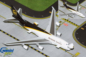 GeminiJets GJUPS2081 UPS B747-400F N580UP 1:400 可变舱门