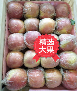 苹果水果徐州丰县大沙河苹果10斤带箱红富士冰糖心脆甜野生丑萍果