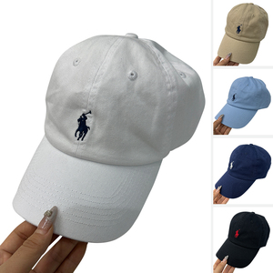 美国Ralph Lauren拉夫劳伦男女款通用软顶小马标鸭舌棒球帽子