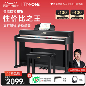 郎朗代言TheONE电钢琴家用88键重锤立式专业初学者儿童电子钢琴SE