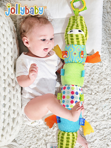 jollybaby安抚玩偶鳄鱼胎教新生儿0-1岁音乐宝宝哄睡益智婴儿玩具