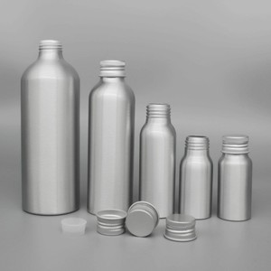 铝盖铝瓶30ml密封铝罐500ml精油瓶食品级内涂抛光分装1000ml 铝瓶