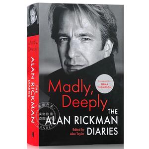 现货 艾伦里克曼日记 Madly, Deeply: The Alan Rickman Diaries [9781838854799]
