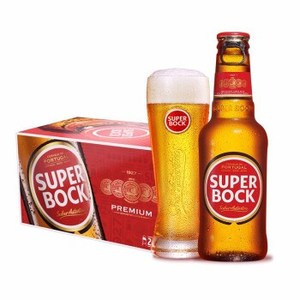 超级波克SuperBock经典黄啤进口啤酒整箱250ml*24瓶葡萄牙原装