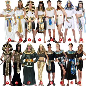 万圣节成人男埃及法老艳后服装cosplay性感女希腊王子公主表演服