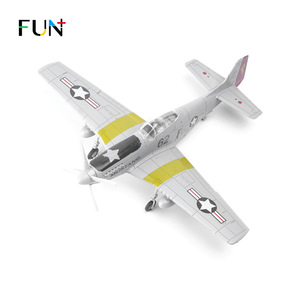 乐加 二战P-51野马战斗机1:48拼装4D飞机模型 军事航模玩具小礼品