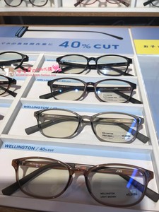日本代购JINS 晴资 PC防电脑辐射防蓝光护目眼镜眼睛 成人