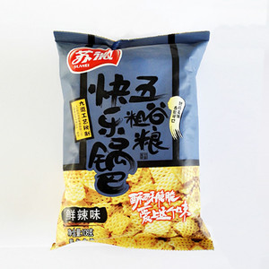 苏微大米锅巴零食108g*8袋装膨化休闲怀旧小吃营养食品办公室吃货