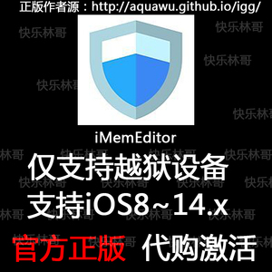 iGameGuardian iMemEditor iME IGG修改器 正版 激活iOS8.x~16.x