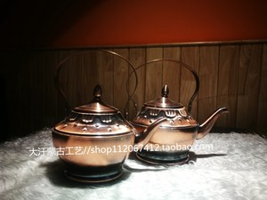 奶茶壶蒙古族蒙餐餐具内蒙古工艺品茶壶煮奶茶用奶茶壶包邮