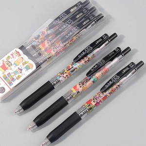日本zebra斑马限定蜡笔小新史努比jj15迪士尼中性笔学生考试用笔