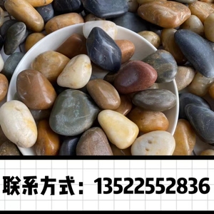 包邮天然南京雨花石鹅卵石铺地彩色小石子鱼缸花盆普通五彩石原石