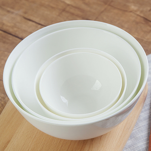 碗碟套装家用釉下彩饭碗菜碗汤碗面碗陶瓷碗骨瓷白色碗儿童碗大碗