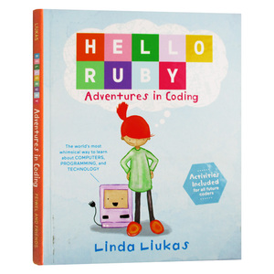 你好露比 儿童编程大冒险 英文原版书 Hello Ruby Adventures in Coding 编程之旅 英文版 儿童编程STEAM教育 进口原版英语书籍