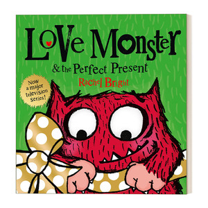 英文原版绘本 Love Monster and the Perfect Present 小怪兽阿蒙 完美的礼物 英文版 进口英语原版书籍