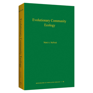 进化的社区生态学 英文原版 Evolutionary Community Ecology Volume 58 第58卷 精装 英文版 进口英语原版书籍