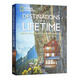 华研原版 一生必去的目的地 225个世界上最令人惊叹的地方 英文原版 Destinations of a Lifetime 英文版 进口英语书籍