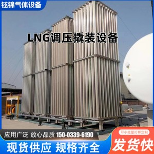 LNG气化撬装设备液氮液氧空温汽化器天然气燃气调压撬气化器