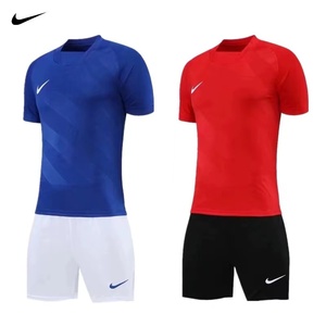 耐克Nike足球服套装比赛训练队服男运动短袖团购定制印字号