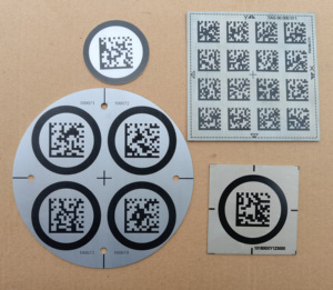 TAGV二维码地标金属标牌定做激光雕刻不锈钢标志牌子点餐码定制作