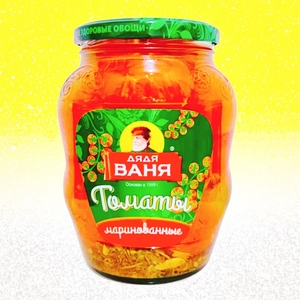 【新品上市】进口俄罗斯瓦尼亚老爹黑莓红豆酱470g酸黄瓜西葫芦酱
