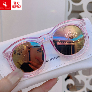 儿童太阳镜2023新款玩具眼镜潮时尚可爱男童女童墨镜防紫外线眼镜