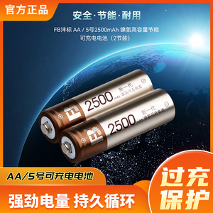沣标电池套装  5号电池4节+4槽充电器 适用神牛机顶闪光灯适用TT685、TT600、TT350、TT520II 7号电池
