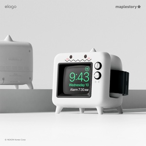 elago支架适用于苹果AppleWatch9充电支架SE手表底座创意硅胶配件