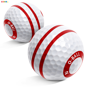 全新高尔夫球带线球高尔夫GOLF推杆球网红三层球红线球 Golf Ball